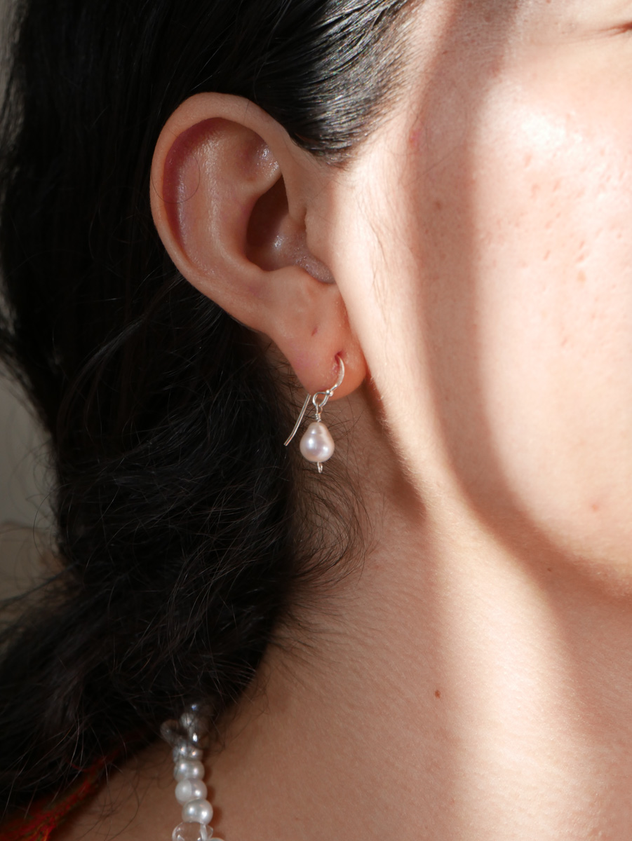 Aretes Gotita de Perla