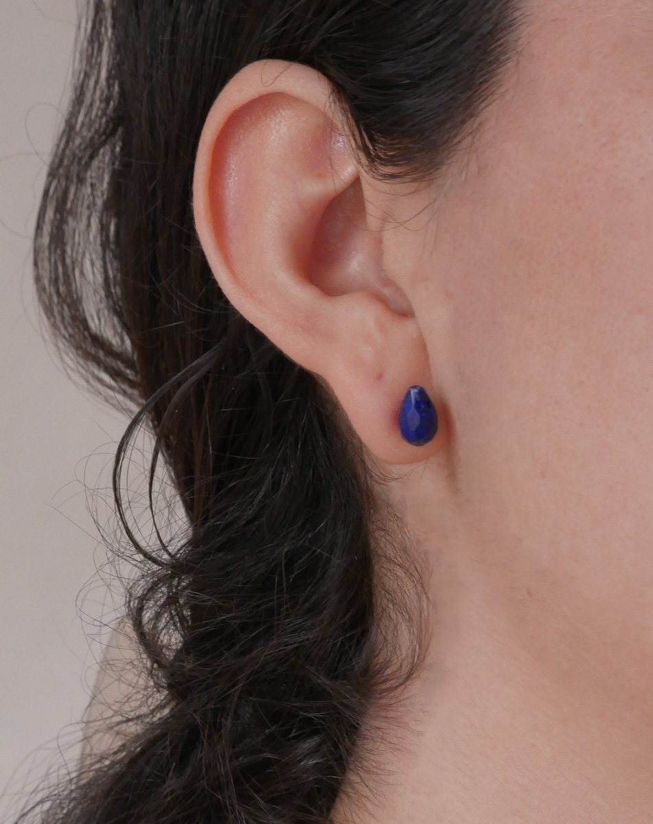 Aretes Amor Azul